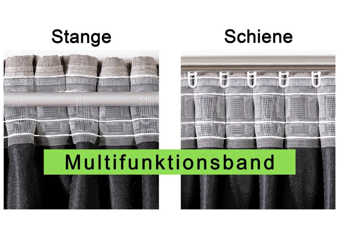 Thermo-Verdunkelungsschal mit Multifunktionsband