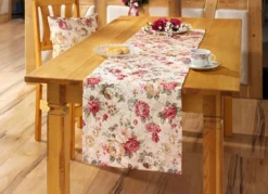 Tisch- und Raumdekoration mit hochwertigem Textildruck
