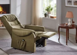 TV-Sessel in Lederoptik