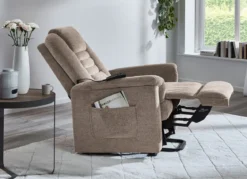 TV-Sessel mit Motor und Aufstehhilfe