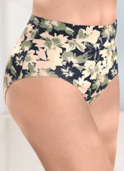 Viererpack Slips mit hübschem Floraldessin