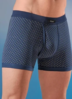 Viererpack Unterhosen, allover dessiniert