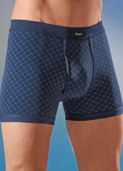 Viererpack Unterhosen aus Feinjersey, mit Eingriff