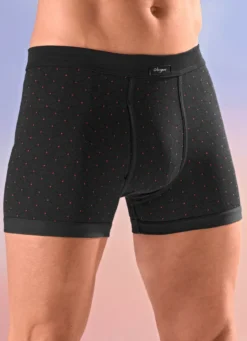 Viererpack Unterhosen mit Alloverdessin