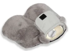 Vital Comfort Fuß-Wärmflasche mit sanftem Fleece-Bezug