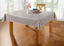 Wachstuch-Tischdecke mit Pusteblumen-Motiv