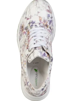 Waldläufer, bequeme Damen-Schnürschuhe, Weite H, mit herausnehmbarem Fußbett