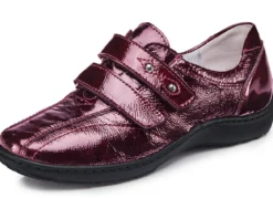 Waldläufer, bequeme Damen-Slipper, Weite H, mit herausnehmbarem Fußbett