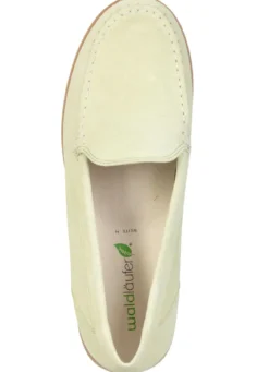 Waldläufer, bequeme Damen-Slipper, Weite H, mit herausnehmbarem Fußbett