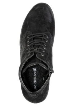 Waldläufer, bequeme Damen-Stiefeletten, Winterschuhe, Weite H, mit herausnehmbarem Fußbett