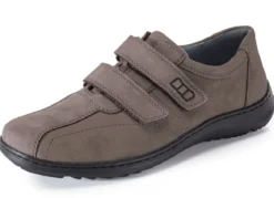 Waldläufer, bequeme Herren-Slipper, Weite H, mit herausnehmbarem Fußbett