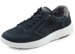 Waldläufer, bequeme Herren-Sneaker, Weite H, mit herausnehmbarem Fußbett