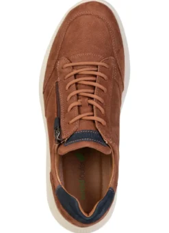 Waldläufer, bequeme Herren-Sneaker, Weite H, mit herausnehmbarem Fußbett
