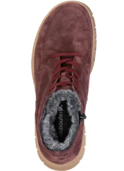 Waldläufer, gefütterte Damen-Stiefeletten, Winterschuhe, Weite H, mit herausnehmbarem Fußbett