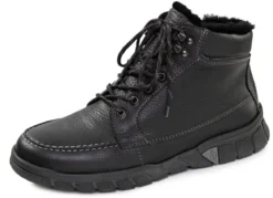 Waldläufer, gefütterte Herren-Boots, Winterschuhe, Weite H, mit Lammfell