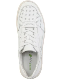 Waldläufer Schnürschuh aus genarbtem Nappaleder