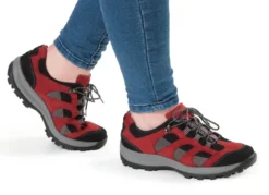 Waldläufer, sportliche Damen-Schnürschuhe, Weite H, mit herausnehmbarem Fußbett