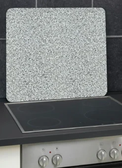 Wandblende aus Glas in Granit-Optik
