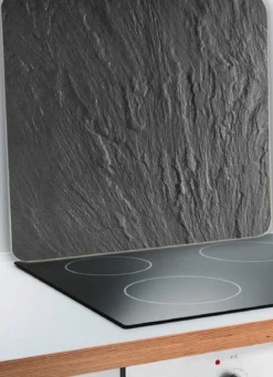 Wenko Wandblende aus Glas, Schiefer