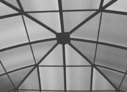 Wetterfester Kuppelpavillon mit stabilem Gestell