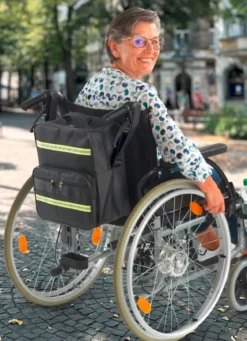 Wetterfeste Rollstuhl-/Rollator-Tasche