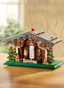 Wetterhaus mit Thermometer