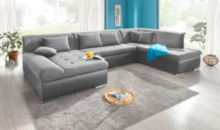 Wohnlandschaft mit Bettfunktion