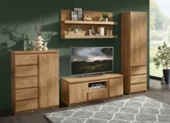 Wohnwand, 4-teilig in modernem Design