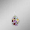 Zeitlose Schönheit: Garnitur mit Diamant und Edelsteinen