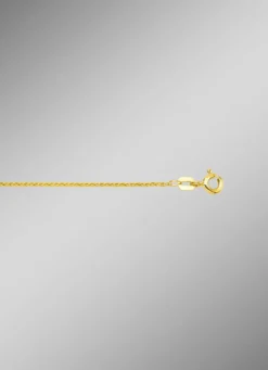 Zopfkette aus Gold