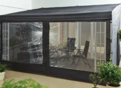 Zubehör für Anbau-Pergola, 4x3 Meter