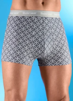 Zweierpack Pants mit Alloverdessin