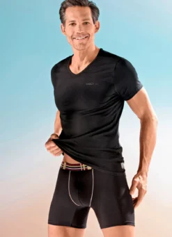 Zweierpack Shirts mit V-Ausschnitt